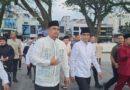 Salat Id Bareng Di Lapangan Merdeka ,Menantu Joko Widodo Dan Keponakan Surya Paloh Datang