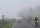 Fenomena Langka Kabut Tebal Selimuti Kawasan Gresik Pagi Ini